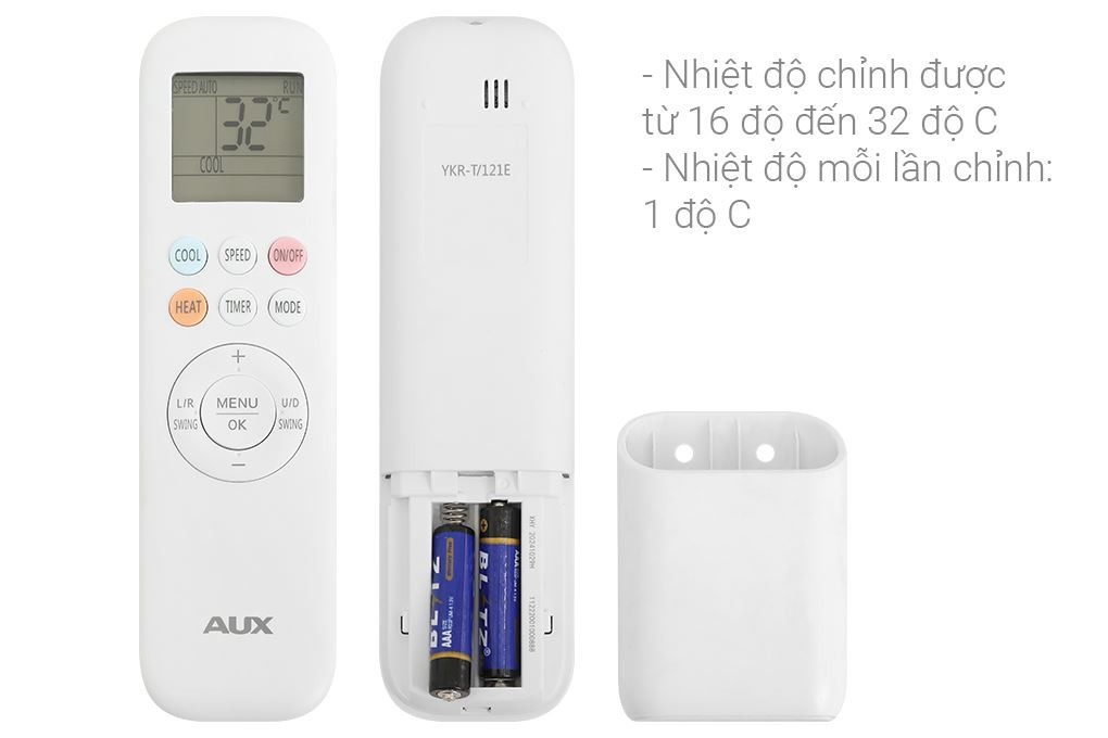 Điều hòa Aux 12000btu AW13CAA4DI-3VN, 1 chiều inverter